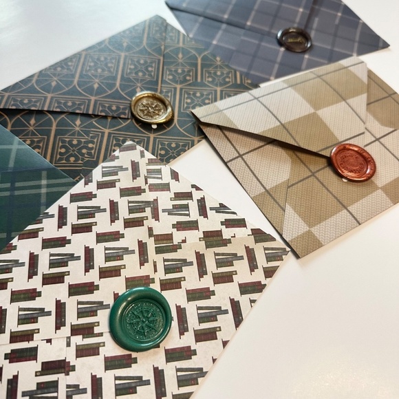 Academia Wax Seals and Envelopes | Handmade Wax Seal Stickers - Picture 5 of 6